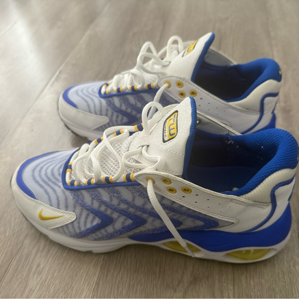 Nike Blue and White Athletic Shoes